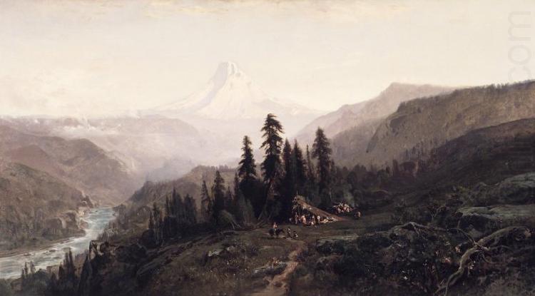 William Keith Mount Hood Oregon china oil painting image